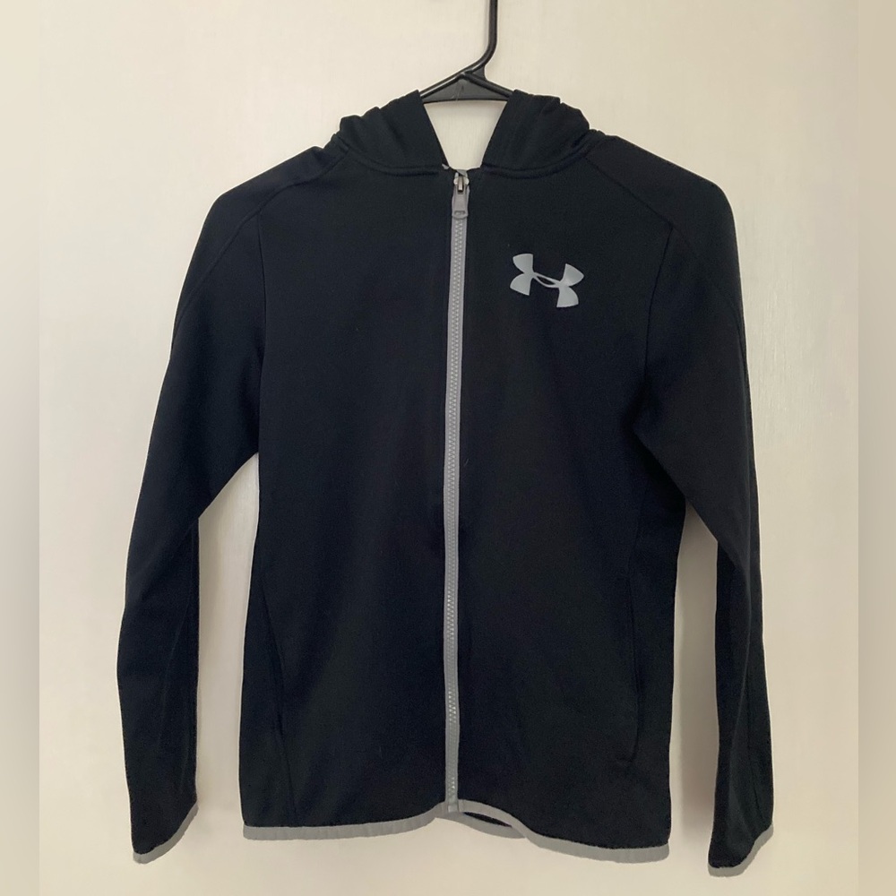 Nice!! 😎 Under Armour Jacket Youth Medium Black Retail $55